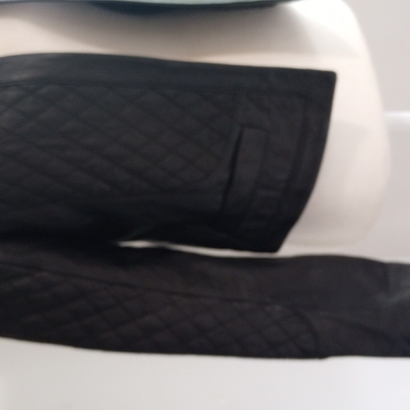 Halogen black leather jacket size small - Picture 2 of 7